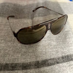 Gently used Carrera sunglasses w/ brand new lenses